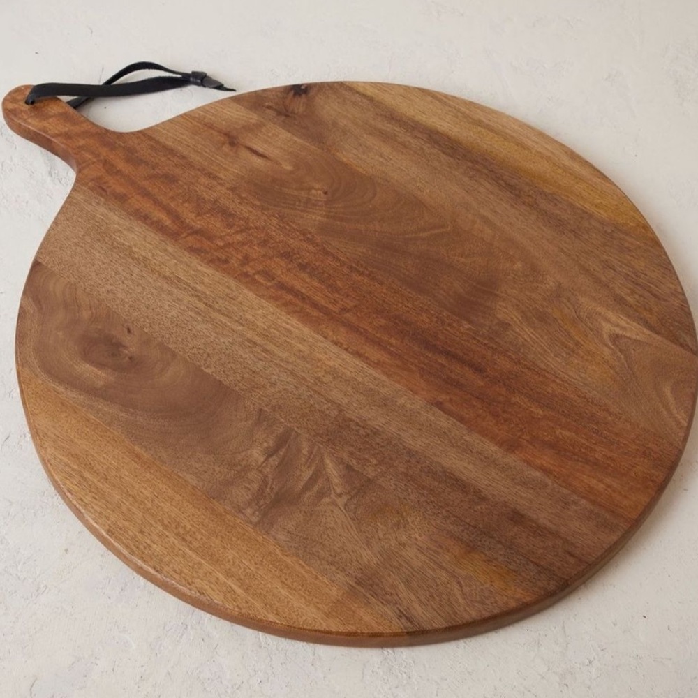 Anthropologie oversized round cheese board, NEW!!